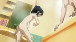 Animated nude scene ♥ Yosuga no Sora Voyeurism & Exhibitioni